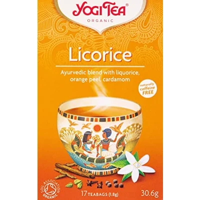 Image of Yogi Tea Licorice (17 Teabags) 30g