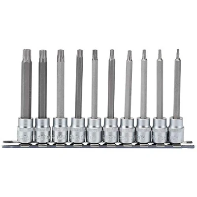 Image of Draper TX STAR� Security Socket Bit Set, 3/8&quot; Sq. Dr. (10 Piece)