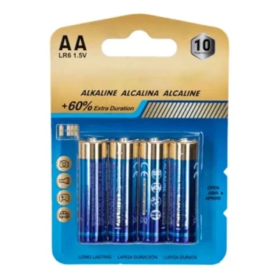 Image of 4 x LR6 (AA) 1.5V Alkaline Battery