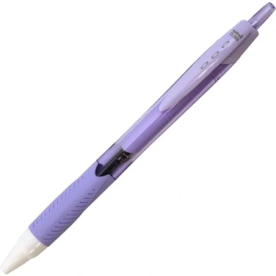 Image of Uni Jetstream Ballpoint Pen 0.38 mm Black Ink Lavender Body
