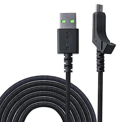 Image of USB Charging Cable Compatible for Razer Lancehead Wireless Gaming Mouse RZ01 02120100 R3U1