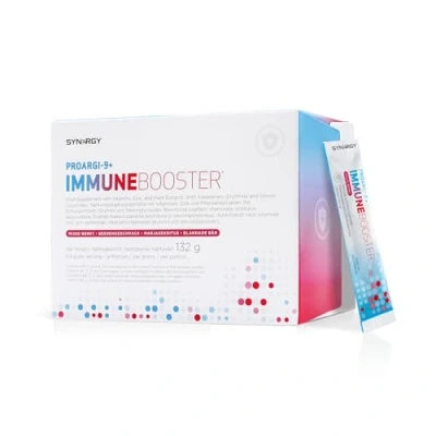 Image of Synergy Worldwide ProArgi 9+ Immune Booster 30 Servings Vitamin C, D3, B6 Supplement Support &amp; Antioxidant Promotes Wellness Gluten Free Berry Flavor 132g