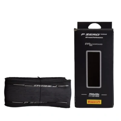 Image of Pirelli P Zero Folding Road Bike Tyre, Clincher, 700 x 32c, Black