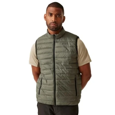 Image of Regatta Men&#039;s Water repellent Hillpack II Gilet Treetop, Size: XL