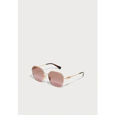 Image of Vogue Eyewear Sunglasses Rose goldcoloured, Women&#039;s, Size: 55, gold coloured