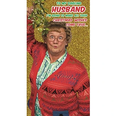 Image of Mrs Browns Boys MBX11 Husband Christmas Card