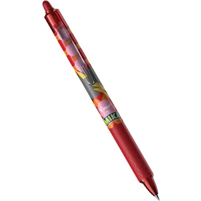 Image of Pilot FriXion CLICKER 07 MIKA design Erasable Retractable Pen Red Ink (Each)