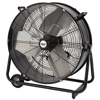 Image of Draper 230V High Flow Drum Fan, 24&quot;/600mm, 330W
