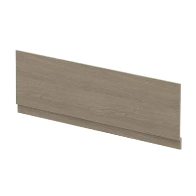 Image of 1800mm Bath MFC Front Panel &amp; Plinth Woodgrain Solace Oak