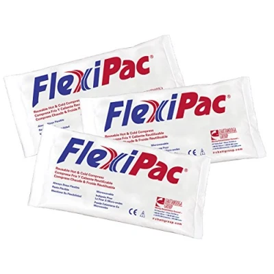 Image of Flexi PAC Reusable Hot/Cold Compress Pack, 5 x 10 Bundle of 3 Packs