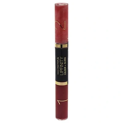 Image of Max Factor Infinity Colour and Gloss Lipstick, Double Ended, 560 Radiant Red