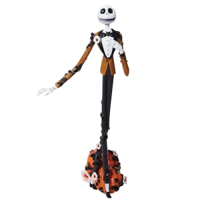 Image of Enesco Disney Showcase The Nightmare Before Christmas Jack Skellington Botanical Figurine, 8.66 Inch, Multicolor