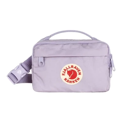 Image of Fjällräven Unisex&#039;s Kånken Hip Pack Duffel Bag, Lavender Pastel, Large