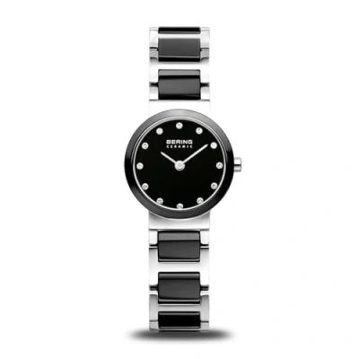 Image of BERING Women Analog Quartz ceramic collection Watch with stainless steel/Ceramic Strap and Sapphire Crystal 10725 742