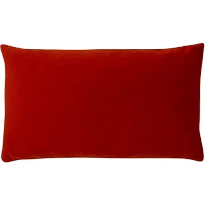 Image of Paoletti Sunningdale Cushion Cover, Flame, 30 x 50cm
