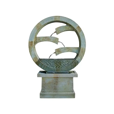 Image of Easy Fountain Tranquil Spills Water Fountain, Glassfibre Reinforced Concrete (GRC), Natural, One Size
