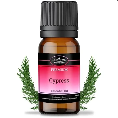 Image of Cypress Essential Oil, Therapeutic Grade, 100% Pure Oils for Diffusers Home, Oil Skin Perfect Aromatherapy Relaxation &amp; Improved Mood 10ml