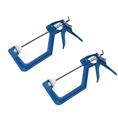 Image of 2 Pack One Handed 150mm (6&quot;) Ratchet Clamp Quick Release