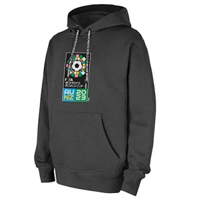 Image of FIFA Official 2023 Women&#039;s Football World Cup Adult Event Hoodie, Charcoal, Small