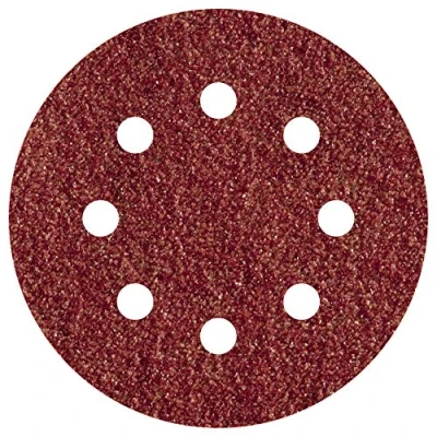 Image of wolfcraft 25 Easy Fix Sanding Discs for Wood/Metal, Ø 125 mm, grain 60 I 2250100