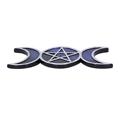 Image of Nemesis Now Lunar Trinity Incense Burner (Set of 4) Blue, 21.5cm