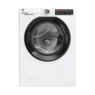 Image of Hoover H3DPS4866TAMB 80 Freestanding Washer Dryer with LED Display, 8 or 6kg Load, 1400RPM, Drive Motor, White, D A Rated