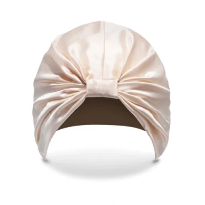 Image of SILKE Hair Wrap The Sofia 100% Luxurious Silk Bonnet Turban that Protects &amp; Repairs Damaged Sleep Cap Suitable for Frizzy, Curly, Straight Types