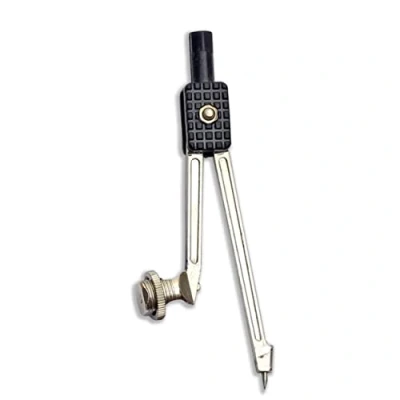 Image of Liquidraw Metal Compass Maths and Pencil Holder for School Student Geometry Set Technical Drawing Professional Quality