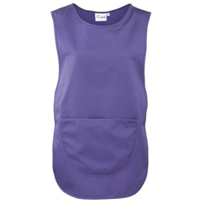 Image of Premier Ladies/Womens Pocket Tabard/Workwear (Pack of 2) (S) (Purple)