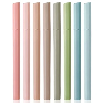 Image of Mr. Pen Aesthetic Highlighters, 8 Pcs, Chisel Tip, Muted Pastel Color, No Bleed Bible Highlighter Pastel, Highlighters Assorted Colors, Set, School Supplies