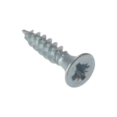 Image of ForgeFix General Purpose Twin Thread Screws 1&quot; x 12 Zinc Plated Box 200