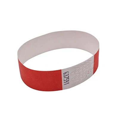 Image of Announce Wrist Band 19mm Warm Red (Pack of 1000) AA01839