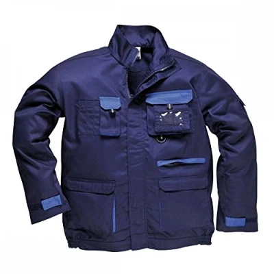 Image of Portwest Texo Contrast Jacket, Size: S, Colour: Navy, TX10NARS