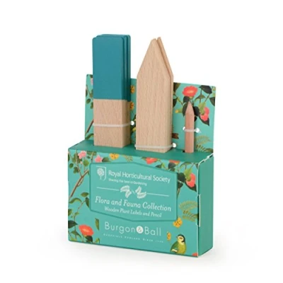 Image of RHS Flora &amp; Fauna Wooden Plant Labels