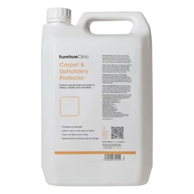 Image of Furniture Clinic Carpet &amp; Upholstery Protector Spray Repels All Stains and Water Fabric for Upholstery, Carpets, Sofas, Car Seats, Shoes 5 L