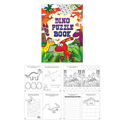Image of HENBRANDT 10 x Mini Dinosaur Puzzle Books