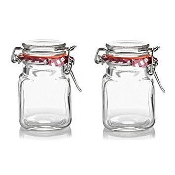 Image of Kilner Clip Top Spice Jar Square 70ml
