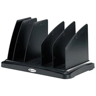 Image of Rexel Agenda2 Vertical Sorters Charcoal with Strong Dividers