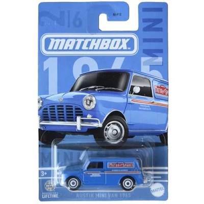 Image of Matchbox Austin Mini Van 1965, Blue 2/6