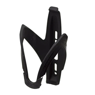 Image of Elite Custom Race Skin Stealth Black Matte Bike Water Bottle Cage
