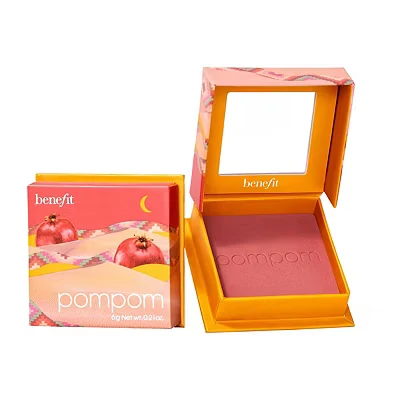 Image of Benefit Blush 6g Net wt. 0.21 oz (PomPom Pomegranate Rose)