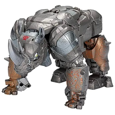 Image of Transformers Toys Rise of the Beasts Film, Smash Changer Rhinox Action Figure Ages 6 and up, 22.5 cm