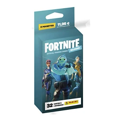 Image of Panini France SA Blister Pack of 4 Pouches for Fortnite TC International 003747KBF4
