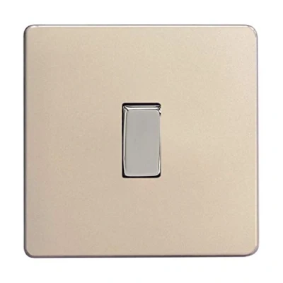 Image of Varilight Satin Chrome Rocker Switch