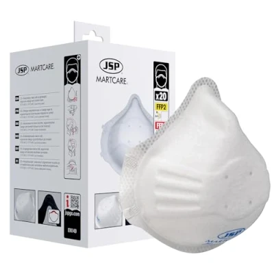 Image of JSP Martcare Disposable Moulded Mask FFP3 Box of 20 (BEG130 002 B00)