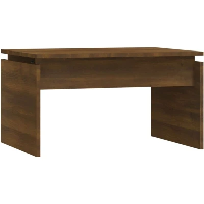 Image of vidaXL Coffee Table Brown Oak 68x50x38 cm Engineered Wood