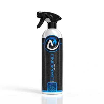 Image of Diamond Glass Cleaner 500ml Streak Free Formula for Glass, Mirrors, Plastic, and LCD/TFT Screens Ammonia with Bubble Gum Fragrance