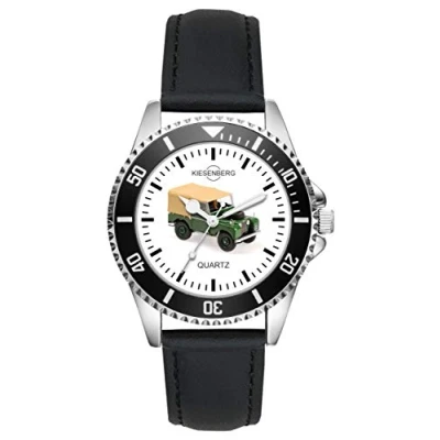 Image of KIESENBERG Watch Gift for Green Oldtimer Fans Driver L 1910