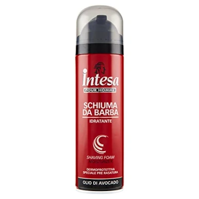 Image of intesa pour Homme shaving foam Moisturising Avocado Oil 300 ml