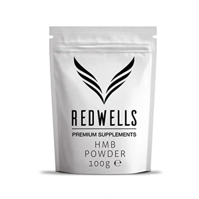 Image of HMB Powder REDWELLS Amino Acid No Additives GMO Free Vegan 100g Pack